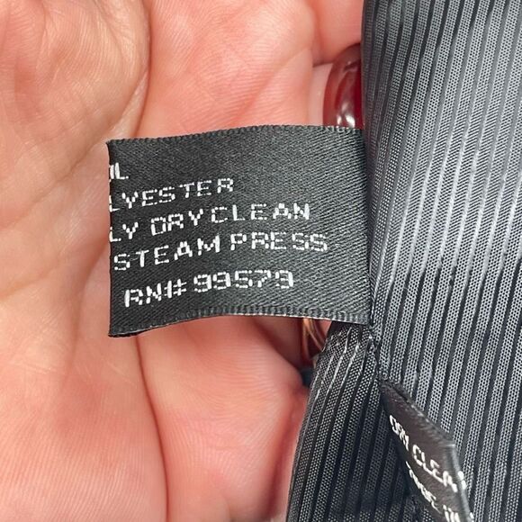 Ferretti Uomo wool Sport Coat Blazer Suit Jacket 3 Button Black Size 52 - 53 - Picture 5 of 12